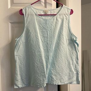 Talbots Womens Linen Tank Top